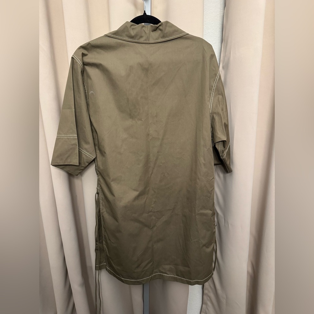 TORY BURCH
Topstitched cotton-poplin mini dress - Picture 4 of 7